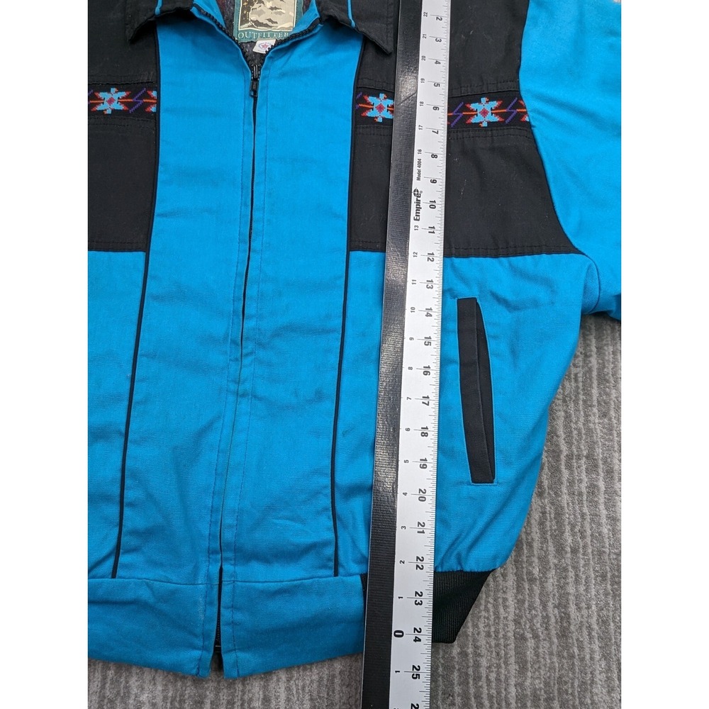 Vtg 90's Canyon Guide Outfitters Men's XL Blanket Lined Southwestern Jacket USA - Picture 15 of 15